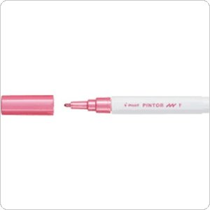 Marker PINTOR F (1,0mm) metaliczny różowy PISW-PT-F-MP PILOT
