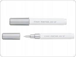 Marker PINTOR EF (0,7mm) srebrny PISW-PT-EF-S PILOT