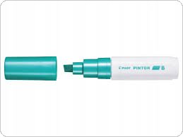 Marker PINTOR B (ścięta końcówka, 8,0mm) zielony PISW-PT-B-G PILOT