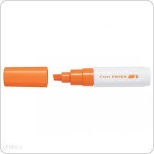 Marker PINTOR B (ścięta końcówka, 8,0mm) jasny pomarańczowy PISW-PT-B-PO PILOT