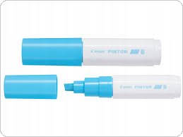 Marker PINTOR B (ścięta końcówka, 8,0mm) pastelowy niebieski PISW-PT-B-PL PILOT