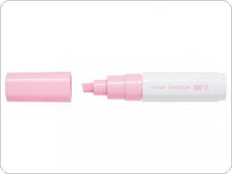 Marker PINTOR B (ścięta końcówka, 8,0mm) pastelowy różowy PISW-PT-B-PP PILOT