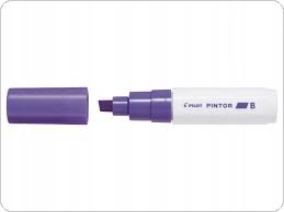 Marker PINTOR B (ścięta końcówka, 8,0mm) metaliczny fioletowy PISW-PT-B-MV PILOT