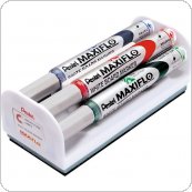 Marker suchościeralny MAXIFLO (4szt) w etui MWL5S-WA4AACEPL PENTEL