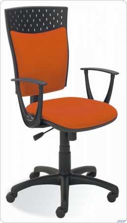 Krzesło STILLO EF808 pomarańCZOWE NOWY STYL
