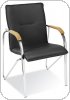 Krzesło Samba Chrome czarne, drewno wenge NowyStyl Fotele i Krzesła
