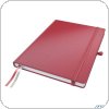 Notatnik LEITZ Complete A4 80 kartek, czerwony w kratkę 44710025 Galanteria papiernicza