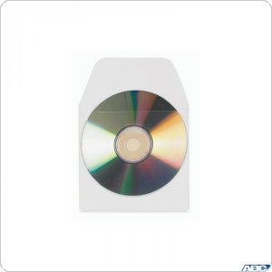 Samoprzylepna kieszeń na CD z zamknięciem 3L 127x127mm 10szt. 6832-10