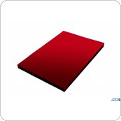 Folia do bindowania A4m DOTTS przezroczysta czerwona 0.20 mm opakowanie 100 szt.