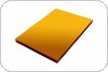 Folia do bindowania A4m DOTTS przezroczysta żółta 0.20 mm opakowanie 100 szt.