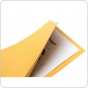Okładka na dokumentym DOTTS A4 230g żółta (5szt)