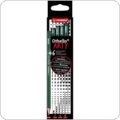 Ołówek STABILO OTHELLO ARTY Hard 6szt. (2x2H, 2x3H, 2x4H) 282 / 6-21-2-20 Ołówki drewniane