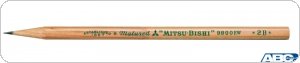 Ołówek z drewna cedrowego ekologiczny bez gumki (2B) UNI (12szt)