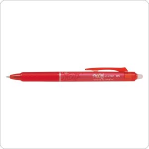 Pióro kulkowe FRIXION CLIKER czerwone 0,5mm PIBLRT-FR5-R