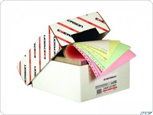 Papier składanka C240x12-4N (450 składek) kolor, nadruk, 240412c0n1red EMERSON EMERSON