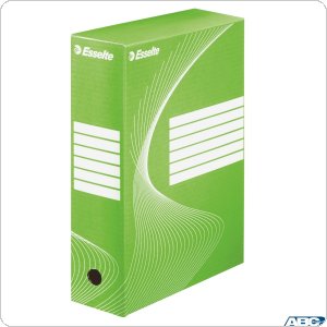 Pudełka archiwizacyjne ESSELTE BOXY A4 100mm zielone 128424