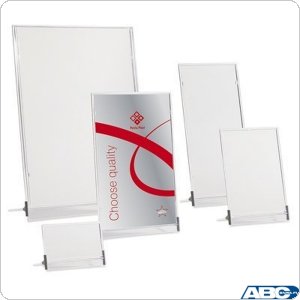 Tabliczka stojąca jednostronna 11x23cm 0403-0007-00 PANTA PLAST