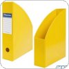 Pojemnik na czasopismam DOTTS A4 10cm żółty PCV (SD-36-08)