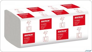 Ręczniki składane KATRIN CLASSIC Zig Zag 21 x 150 składek, Handy Pack, 35298, opakowanie: 20 owijek