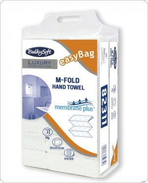 Ręcznik BULKYSOFT M-Fold luxury 82311 Membrane plus 3 warstwy 1440 składek