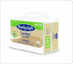 BulkySoft Comfort de-inked EKOLOGICZNY ręcznik papierowy składany typu ZZ, 3000 składek, V 84570