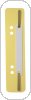 Wąsy do skoroszytu DURABLE Flexi żółte (250szt) 6901-04 Mechanizmy skoroszytowe, wąsy, listwy