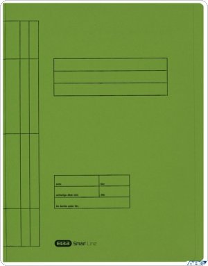 Skoroszyt kartonowy ELBA A4, zielony, 100090781