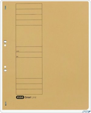 Skoroszyt kartonowy ELBA A4, oczkowy, beżowy, 100551870