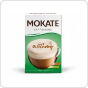 Kawa MOKATE Cappuccino ORZECHOWA (8 saszetek) 160g