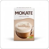 Kawa MOKATE Cappuccino o smaku ŚMIETANKOWYM (8 saszetek) 160g