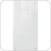Mała podłużna szklana tablica suchościeralna Nobo Home 300x600mm, biała 1915603