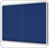 Gablota filcowa Nobo Premium Plus 18 x A4, niebieska (drzwiczki przesówne) 1915334