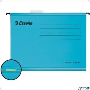 Skoroszyty zawieszane Esselte Classic A4, niebieski (10szt) 93130