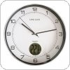 Zegar UNILUX TEMPUS 30,5cm metaliczny szary 400094592 Lampki i zegary biurowe