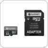 Karta pamięci Micro SDhc + adapter 32GB class10 UIII 90MB / s Platinet PMMSD32UIII