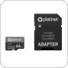 Karta pamięci Micro SDhc + adapter 64GB class10 UIII A1 90MB / s Platinet PMMSDX64UI