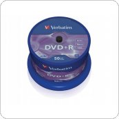 Płyta DVD + R VERBATIM CAKE(25szt) Matt Silver 4.7GB x16 43500