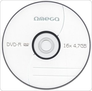 Płyta OMEGA DVD+R 4,7GB 16X SLIM CASE (10szt) OMD16S+