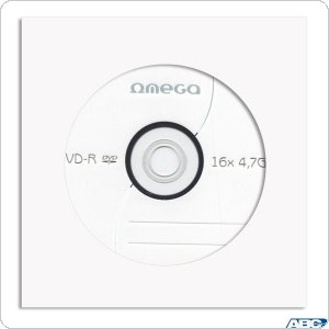 Płyta OMEGA DVD+R 4,7GB 16X CAKE (50szt) OMD1650+