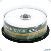 Płyta OMEGA DVD-R 4,7GB 16X SLIM CAKE (10szt) OMD16S-