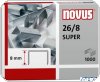 Zszywki 26 / 8 SUPER 1000sztuk NOVUS 040-0199